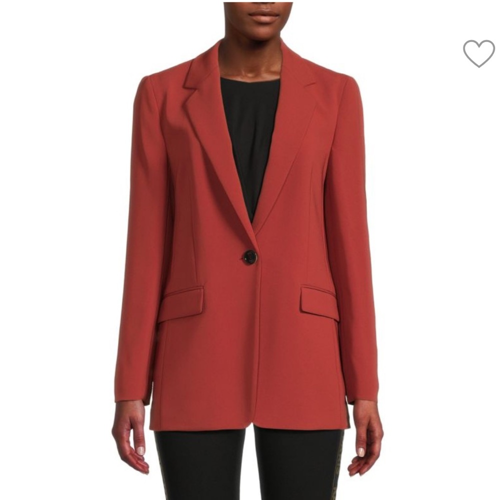 Boss Dark Red Suit Jacket